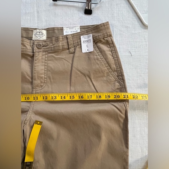 St John Bay Womens Heritage Khaki Beige Straight Leg Pants  Casual 14P NWT - Picture 11 of 13
